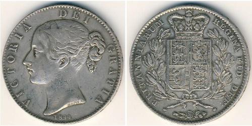 1 Krone 英国 銀 