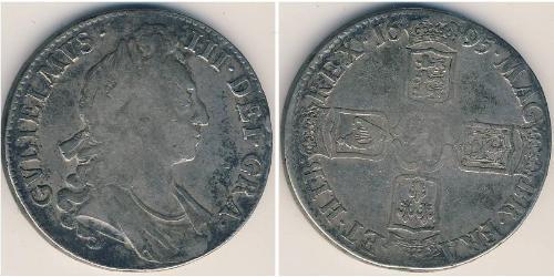 1 Krone 英国 銀 