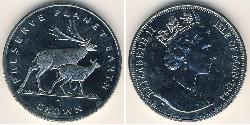 1 Krone 曼島 镍/銅 