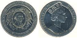 1 Krone 曼島 镍/銅 伊丽莎白二世 (1926-2022)