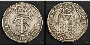 1 Krone / 4 Mark Danimarca Argento Federico III di Danimarca (1609 -1670)
