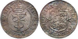 1 Krone / 4 Mark Danimarca Argento Federico III di Danimarca (1609 -1670)