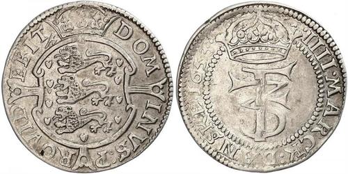1 Krone / 4 Mark Danimarca Argento Federico III di Danimarca (1609 -1670)