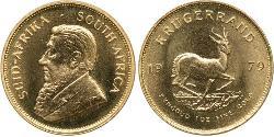 1 Krugerrand South Africa (1910 - ) Gold Paul Kruger (1825 - 1904)