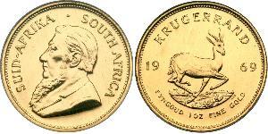 1 Krugerrand Sudafrica (1910 - ) Oro Paul Kruger (1825 - 1904)