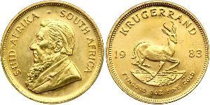 1 Krugerrand Південно-Африканська Республіка (1910 - ) Золото Поль Крюгер (1825 - 1904)