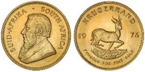 1 Krugerrand Південно-Африканська Республіка (1910 - ) Золото Поль Крюгер (1825 - 1904)