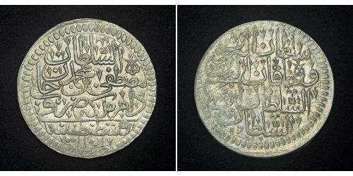 1 Kurush Empire ottoman (1299-1923) Argent Mustafa II