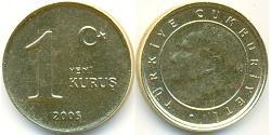 1 Kurush Turquía (1923 - )  