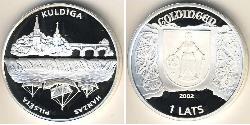 1 Lats Lettonia (1991 - ) Argento 