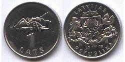 1 Lats Lettland (1991 - ) Kupfer/Nickel 