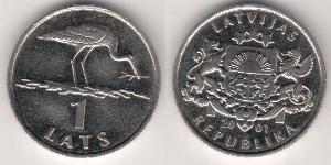 1 Lats Lettonia (1991 - ) Rame/Nichel 