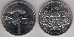 1 Lats Latvia (1991 - )  