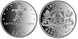 1 Lats Latvia (1991 - )  