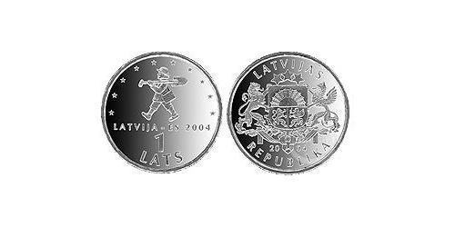 1 Lats Lettonia (1991 - )  