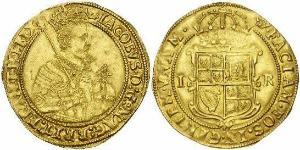 1 Laurel Königreich England (927-1649,1660-1707) Gold Jakob I (1566-1625)