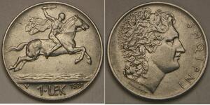 1 Lek Albanien Nickel 