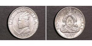 1 Lempira Honduras (1821 - ) Argento 