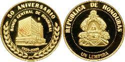 1 Lempira Honduras (1821 - ) Or 