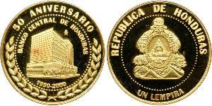 1 Lempira Honduras (1821 - ) Or 