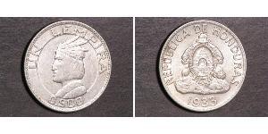 1 Lempira Honduras (1821 - ) Silber 