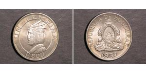 1 Lempira Honduras (1821 - ) Silber 