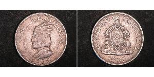 1 Lempira Honduras (1821 - ) Silver 