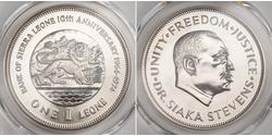 1  Leone Sierra Leone (1961 - ) Silber 