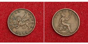 1 Lepton Королівство Греція (1832-1924) Мідь 