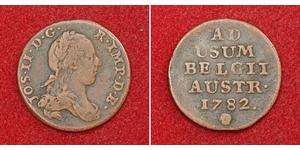 1 Liard Países Bajos Austríacos (1713-1795) Cobre 