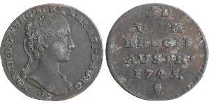 1 Liard Países Bajos Austríacos (1713-1795) Cobre 