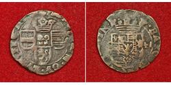 1 Liard Países Bajos Españoles (1581 - 1714) Cobre 