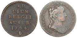 1 Liard Austrian Netherlands (1713-1795) Copper 