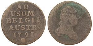 1 Liard Austrian Netherlands (1713-1795) Kupfer 