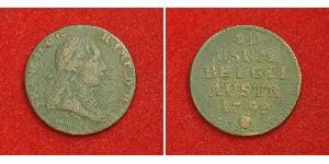 1 Liard Paesi Bassi austriaci (1713-1795) Rame 