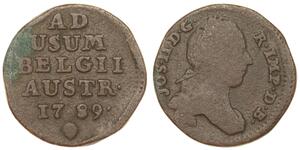 1 Liard Paesi Bassi austriaci (1713-1795) Rame 