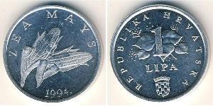 1 Lipa Croacia (1991 - ) Aluminio 