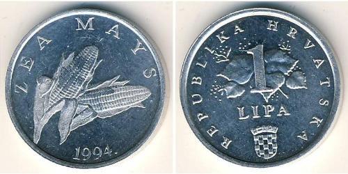 1 Lipa Croacia (1991 - ) Aluminio 