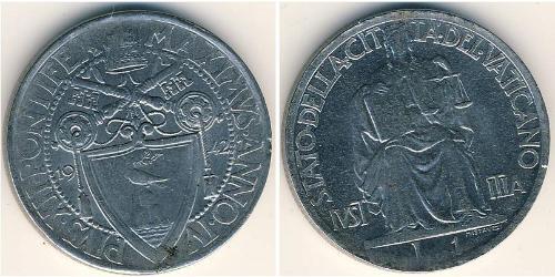 1 Lira Vaticano (1926-) Acciaio inossidabile 
