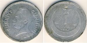1 Lira Turchia (1923 - ) Argento 