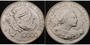 1 Lira Italien Silber 