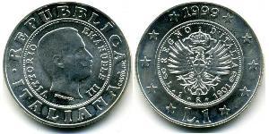 1 Lira Italy Silver 