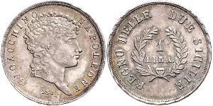 1 Lira Italy Silver 