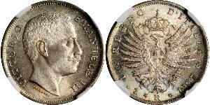 1 Lira Kingdom of Italy (1861-1946) Silver Vittorio Emanuele III (1869 - 1947)
