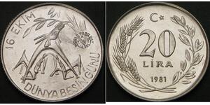 1 Lira Turchia (1923 - )  