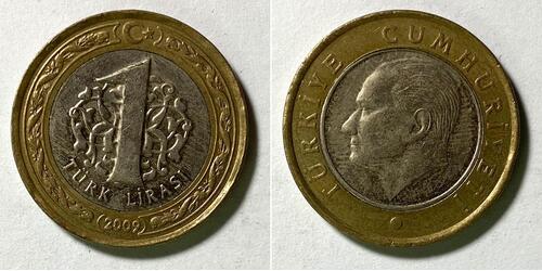 1 Lira Turchia (1923 - )  