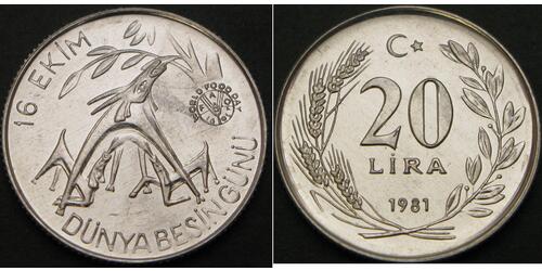 1 Lira Turquía (1923 - )  