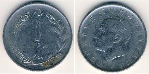 1 Lira 土耳其 銅/镍 