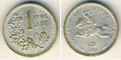 1 Litas Lituania (1991 - ) Plata 