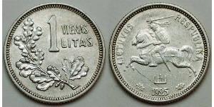 1 Litas Lituania (1991 - ) Plata 